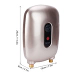 Water Heater Water Heating Tankless Heater (UK Plug 220V)Electric Hot HG