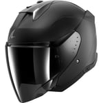 SHARK, Casque Moto Jet SKWAL i3 Jet Dark Shadow Mat Black KMA, XL