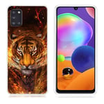 Deco Samsung Galaxy A31 skal - Tiger