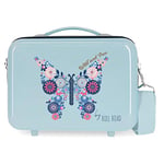 Roll Road Wild and Adaptable Beauty Case Blue 29x21x15 cms ABS