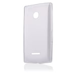 Étui En TPU Ultra Mince Transparent pour Nokia Lumia 435