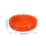 Piscine gonflable rectangulaire en PVC pour enfants,baignoire de pataugeoire épaisse,sports d'intérieur,extérieur,été,2021,110 cm,128 cm,155cm - Type 100x40cm #A