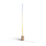 Philips Hue Gradient Signe Floor Lamp Wt/color Amb White/oak