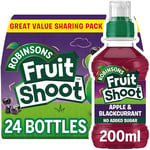 Robinsons Fruit Shoot Apple & Blackcurrant 24 x 200ml PET Bottles