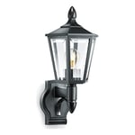 STEiNEL Lampe d'extérieur L 15 noir, applique d'extérieur classique, lanterne, max. 60 W, E27, lampe d'extérieur sans détecteur de mouvement 069179