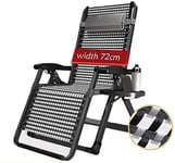 BSJZ Sun Loungers Lounge Chairs Sun Lounger/Patio Reclining Chairs Outdoor Sun Lounger For Terrace Textoline Adjustable Reclining Folding Garden Deck Chair