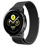 Samsung Galaxy Watch Active Armband Milanese Loop, Svart