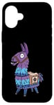 Coque pour iPhone 16 Plus Victory Royale / Pinata lama / Battle Royale Crown