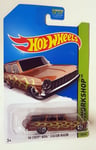 Hot Wheels - 236/250 '64 Chevy Nova Station Wagon Long Card Collectable Toy Car