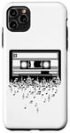 Coque pour iPhone 11 Pro Max Cassette art musique cassette art rétro vintage musique