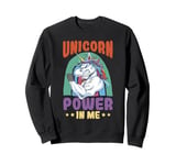 Unicorn rainbow - Unicorn power in me Sweatshirt