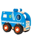 Small Foot - Wooden Police Car Blue