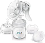 Philips Avent Manual Breast Pump Ultra Comfort 0–6 Months 125ml Bottle SCF330/70