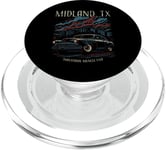 Design de voiture Hotrod classique Midland, Texas Industrial Muscle USA PopSockets PopGrip pour MagSafe