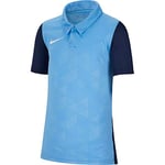 Nike Trophy IV Jersey SS Maillot Enfant University Blue/Midnight Navy/(White) FR: XS (Taille Fabricant: XS)