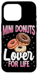 Coque pour iPhone 16 Pro Mini Donut Lover for Life Mini Donuts