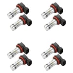 8X H8 H11 H16 6000K Blanc 100W Haute Puissance led Ampoule de Conduite Antibrouillard drl