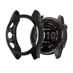 Cover for Garmin Fenix 7S Fenix 7S Solar - Black Silver