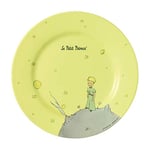 Petit Jour Paris - PP957JP - Assiette jaune Le Petit Prince 23 cm - Parfaite pour les petits gâteaux