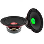 2-pack DS18 PRO-X8.4RGBCAP, 8 tums midbas med RGB LED-belysning