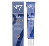 No7 Lift and Luminate Triple Action Anti-Ageing Serum 75ml FREE P&P