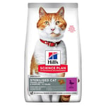 Hill's Science Plan Sterilised Cat Young Adult Duck 7 kg