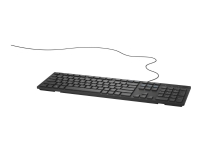 Dell KB216 - Tangentbord - USB - Amerikansk engelska - svart - för Alienware 13 R2 Inspiron 3459 Latitude 34XX, 35XX OptiPlex 30XX, 50XX, 70XX, 90XX