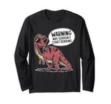 Funny Dinosaur Lover Dino Paleontologist T Rex Long Sleeve T-Shirt