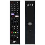 Télécommande de remplacement - CGV - FIDELIO Grundig - Pour téléviseurs Grundig - Sans programmation - Prête à l'emploi