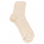 Accessoires COCCINELLE Lumière Monogramme Chaussettes Beige - E7RIY570101895