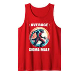 Average Sigma Male Meme Shirt Wolf Sigma Shirt Vintage Tank Top