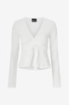 Gina Tricot - Topp Tie - Vit