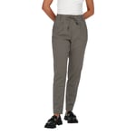 Pantalon FEMME Only taupe tartan