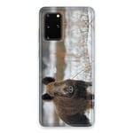 Coque pour Samsung Galaxy S20 Chasse Sanglier Neige