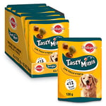 Pedigree Snack Tasty Mini pour éduquer Votre Chien de Poulet et de Votre Canard à saveur de Votre Chien (Pack 6 x 130g)