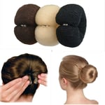 3Pcs Fashion DIY Cute Hair Bun Hair Curler Donut Hair Styling Tools