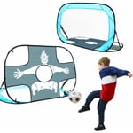 Littletom - Cage de Foot Enfant Exterieur - 125x80 But de Foot avec Bache Precision Football - schwarz