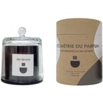 Opjet - Bougie Cloche Géométrie Du Parfum Petit Modèle Convergence Feu De Bois - Gris