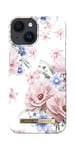 IDEAL OF SWEDEN Coque de Protection en Plastique Rigide avec Doublure en Microfibre pour iPhone 13 et iPhone 14 (Floral Romance)