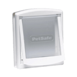 Staywell® Original 2-Way Pet Door, Medium, White 35,2 x 29,2 x 4,5 cm - Hund - GPS & sikkerhet - Hundeluker & hundedører - Petsafe