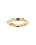 Scrouples Grace 14 Karat Guld Ring med Rubin 7215,1R