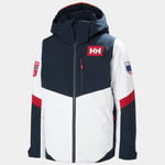 Helly Hansen Elevate Skijakke Junior Marineblå 140/10