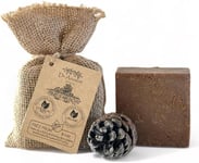 Dr.Ancient Black Soap Bar With Pine Tar Organic Natural Vegan Traditional... 