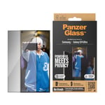 PanzerGlass Samsung Galaxy S24 Ultra Privacy skärmskydd med installationsram - Ultra Wide Fit