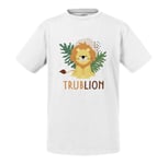 T-Shirt Enfant Lion Trublion Dessin Illustration Roi De La Savane