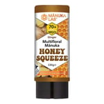 Manuka Lab Multifloral Manuka Honey Ginger Squeeze MGO 70 330g