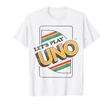 UNO - Let's Play Rainbow UNO Card T-Shirt