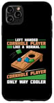 Coque pour iPhone 11 Pro Max Jeu de cornhole amusant lancer compétition sportive