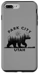 Coque pour iPhone 7 Plus/8 Plus Park City Utah Vacation Ours Forêt Soleil