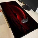 Crimson night moon large gaming mouse pad lock edge gaming table pad-400X800X3MM